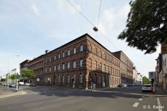 Alte Samtweberei Krefeld im leeren Zustand Mai 2014